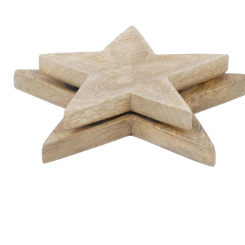 Tray Star Mangowood 15cm