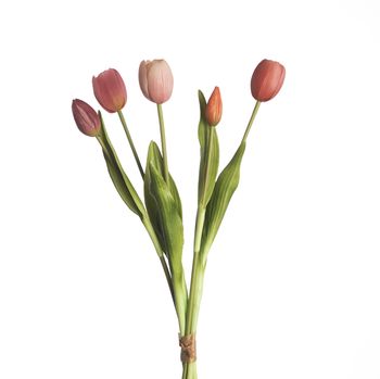 Real Touch Tulip Bundle x5 L40cm Mix Beauty