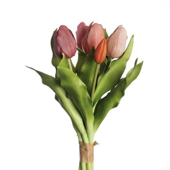 Real Touch Tulip Bundle x7 L31cm Mix Beauty