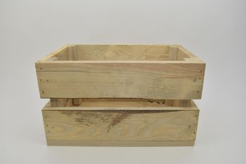 Wooden crate 40x30x23cm Antique