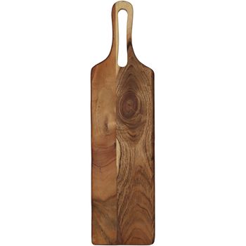 Chopping Board Wood Brown 57.8x15.3x1.5cm