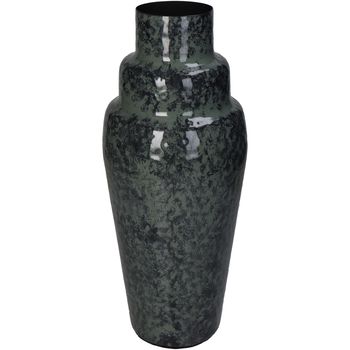 Vase Eisen Grau 14x14x34,5cm