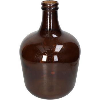 Vase Recyceltes Glas Braun C 27x27x42cm
