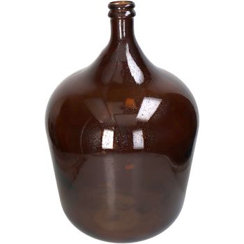 Vase Recycled Glass Brown 36.5x36.5x56cm