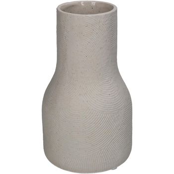 Vase Porzellan Weiß 10.2x10.2x17.8cm