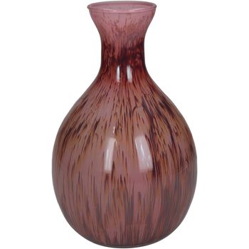 Vase Glas Rosa 16x16x25cm