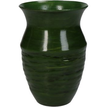 Vase Aluminium Grün 7.5x7.5x11.5cm