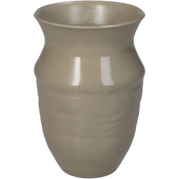 Vase Aluminium Ivory 7.5x7.5x11.5cm