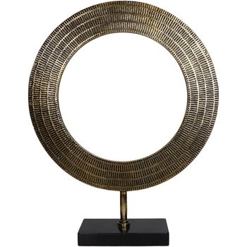 Ornament Ring Aluminium Bronze 42.5x10x54cm