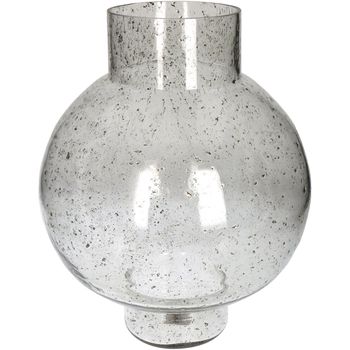 Vase Glass Clear 31x31x38cm