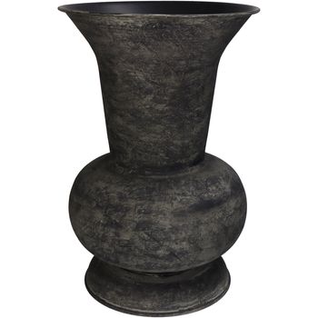 Vase Iron Grey 26x26x38cm