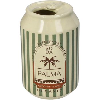 Vase Soda Can Palma Fine Earthenware Multi7x7x11.3cm