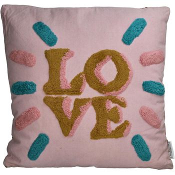 Cushion Love Cotton Multi 45x45cm