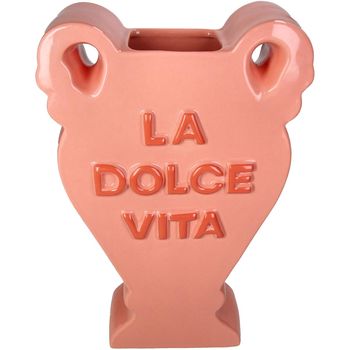 Vase La Dolce Vita Dolomite Peach 23x9.5x35.8cm