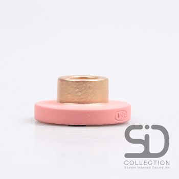 KANDELAAR CEMENT 7X7X3 CM OUDROZE