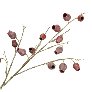 Eucalyptus Berry Aubergine 88cm