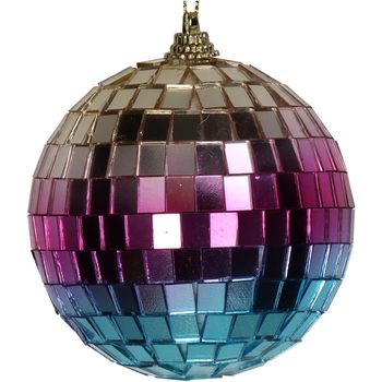 Ornament Disco Ball Multi 8x8x8cm