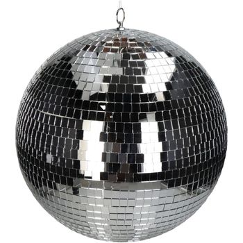 Ornament Disco Ball Silver 40x40x42cm