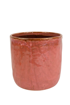 Topf ''Pazy'' Keramik D21 H20cm Rot