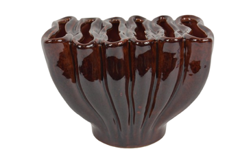Vaas Dinan Keramiek 20x14x15cm Warm Rood