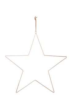 METALEN STER GOUD D 78 CM