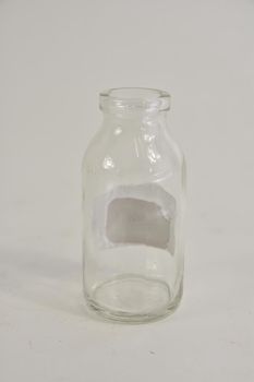 Box a 48 Flaschen rundes Glas klar D5 H10cm