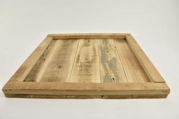 Houten tray 45x45cm naturel