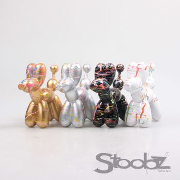 HOND BALLOON DOG STOOBZ 4 ASS Z/W/Z/G SPRAY 15 CM