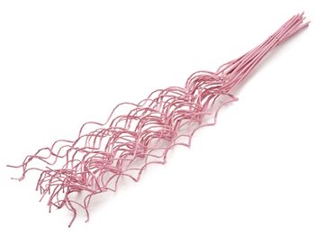 Willow spiral 90cm frosted pink 25pcs