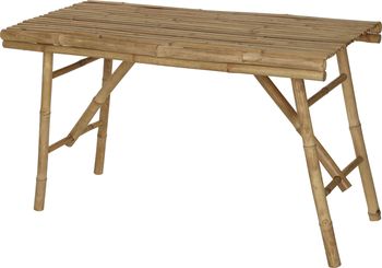 TAFEL VOUWBAAR BAMBOE NATUREL 118X56X73CM