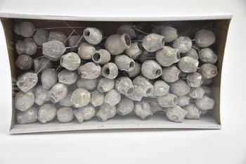 Bellgum on 10cm wire box White-wash (100pcs)