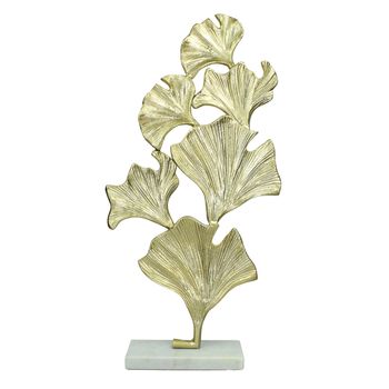 Ornament Aluminium Gold 35x10x70cm