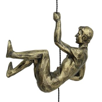 Ornament Figur Polyresin Gold 14x9x19cm