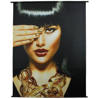 Wandbehang Kleopatra Samt Gold 140x170cm