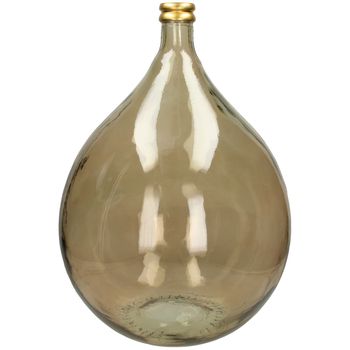 Vase Recyceltes Glas Braun 40x40x56cm