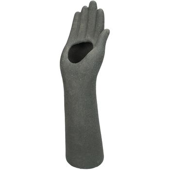 Vase Hand Ceramic Grey 33x8x12cm