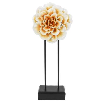 Decoratie standaard bloem 14,5x6,2x26cm