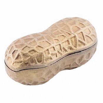 Aluminium opbergbakje pinda gold 15x8x8cm