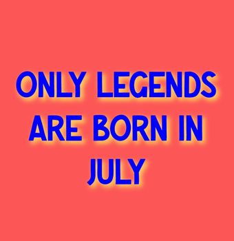 Tegeltje juli