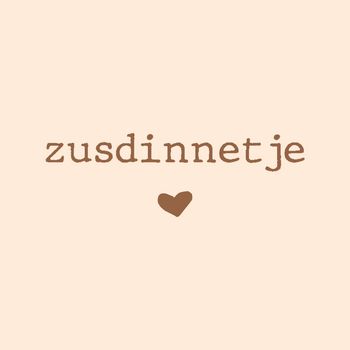 Tegeltje zusdinnetje
