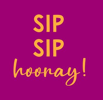 Tegeltje sip sip hooray