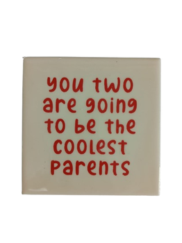 Tegeltje coolest parents