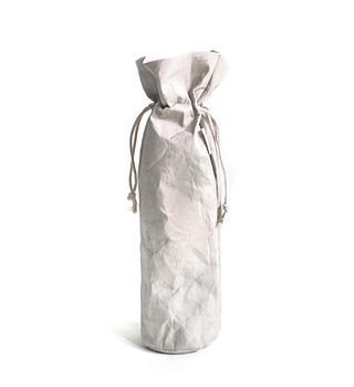 Sizo bag paper grey winebag Ø 9,5 H 36,5cm