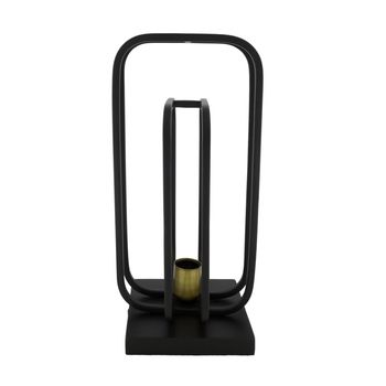 Table lamp metal 20.5x20.5x43cm Matt Black