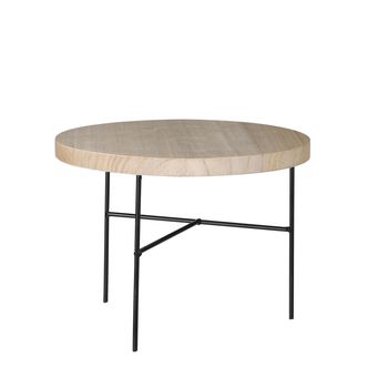 Cesar decoratie tafel zwart - h19,5xd26cm