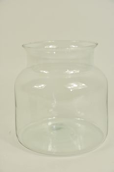 Eco Vase Milchtablett D19 cm H20 cm