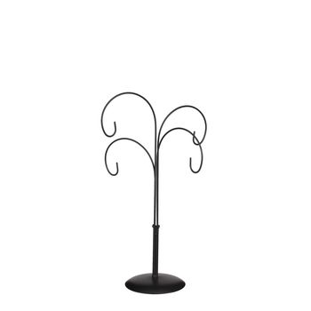 Decoratie standaard zwart - h46xd30cm