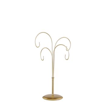 Decoratie standaard goud - h46xd30cm