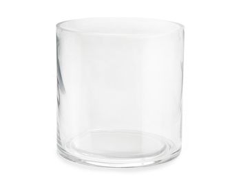 Glass cylinder vase Ø15x15cm