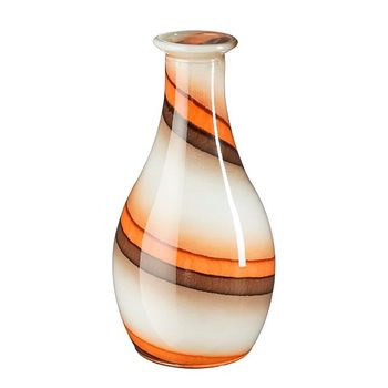 Lomar vaas recycled glas creme - h40xd21cm